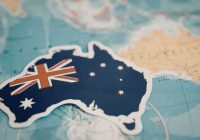 alte Karte Australiens